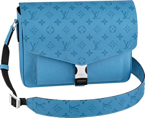 louis vuitton blue pouch|Louis Vuitton pouch with strap.